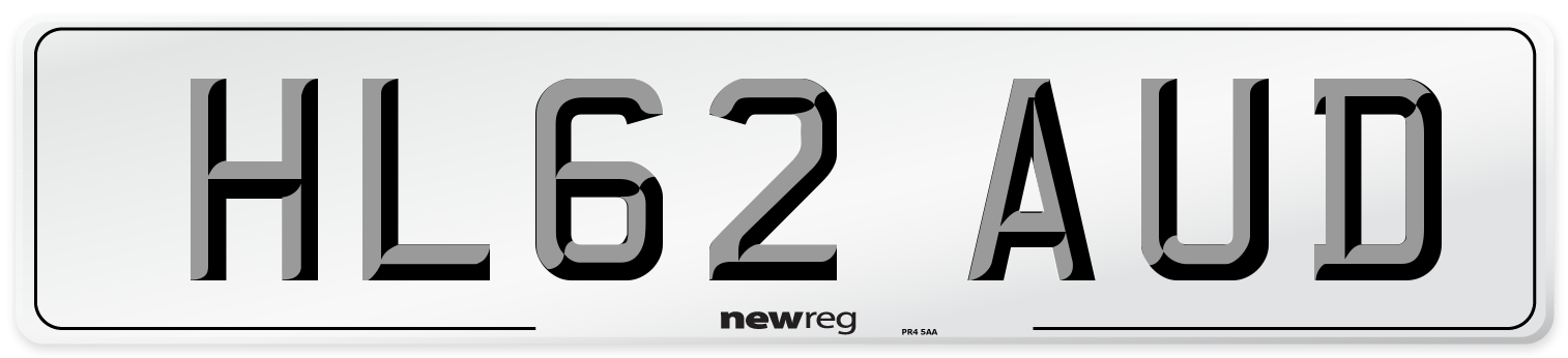 HL62 AUD Number Plate from New Reg